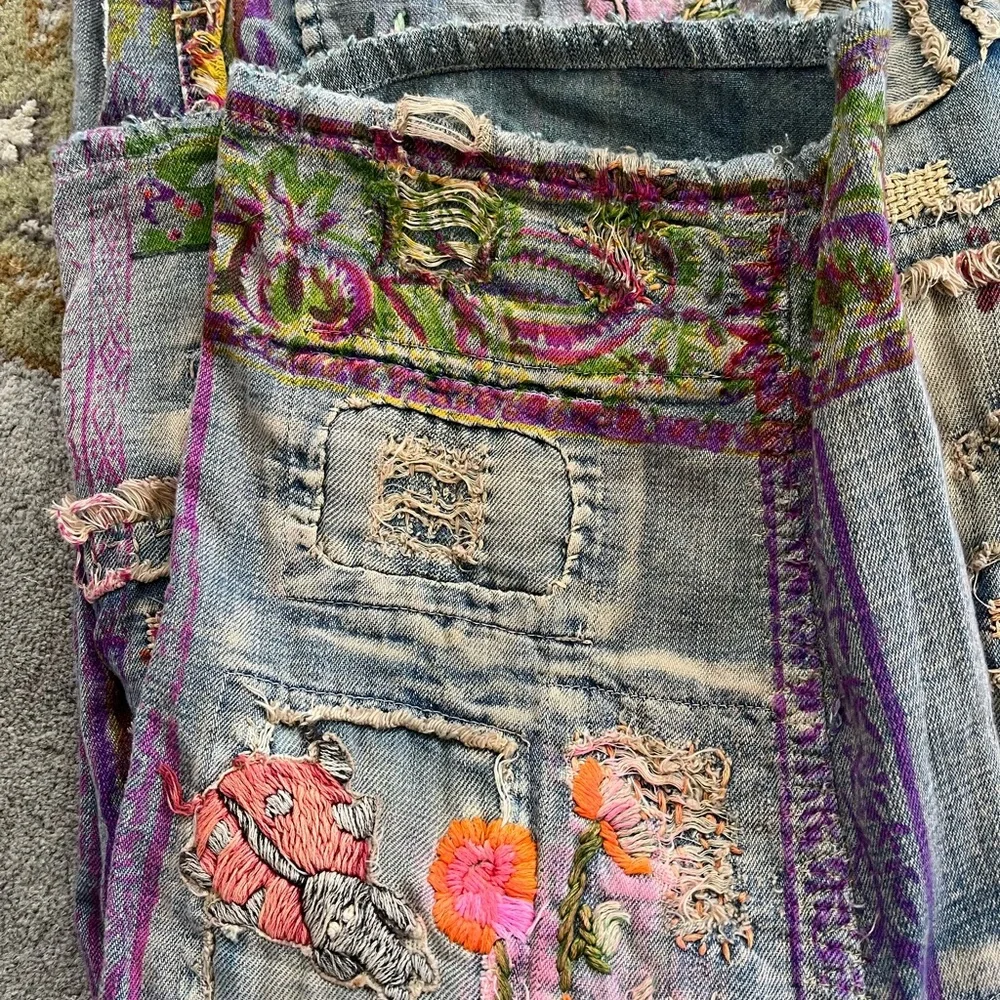 Magnolia Pearl Ladybug Musette denims NWOT - Picture 5 of 6